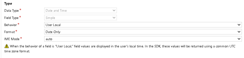 Timezone conversion Issue in CRM to BC integration